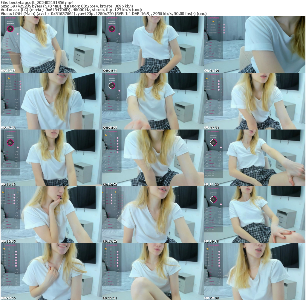 Preview thumb from beckybaggott on 2024-02-13 @ chaturbate