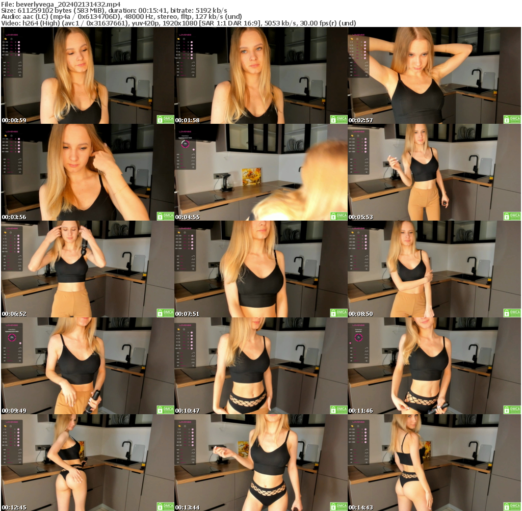 Preview thumb from beverlyvega on 2024-02-13 @ chaturbate