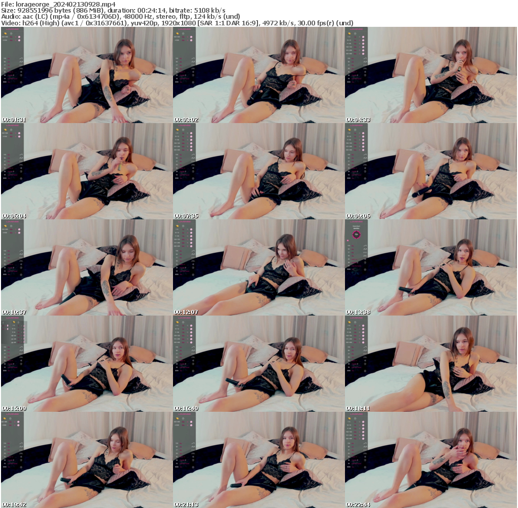 Preview thumb from lorageorge on 2024-02-13 @ chaturbate