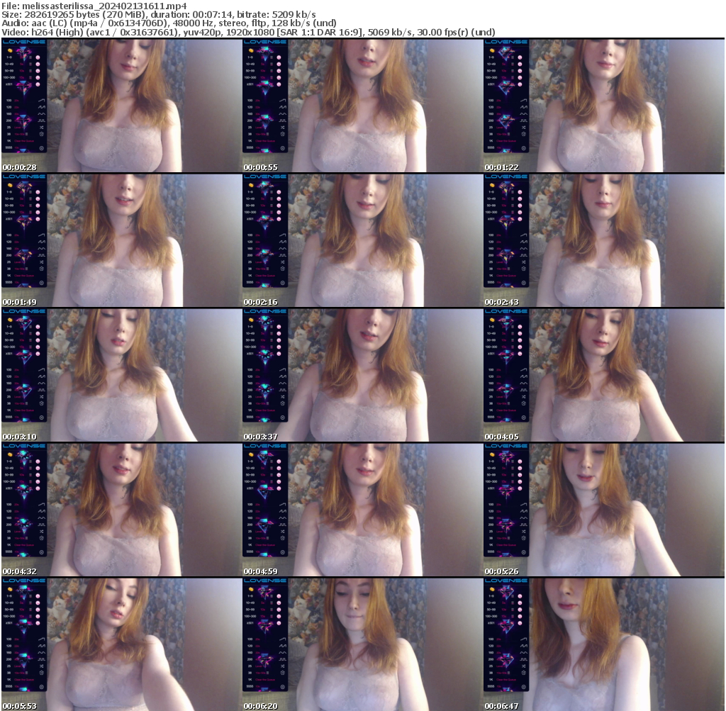 Preview thumb from melissasterilissa on 2024-02-13 @ chaturbate
