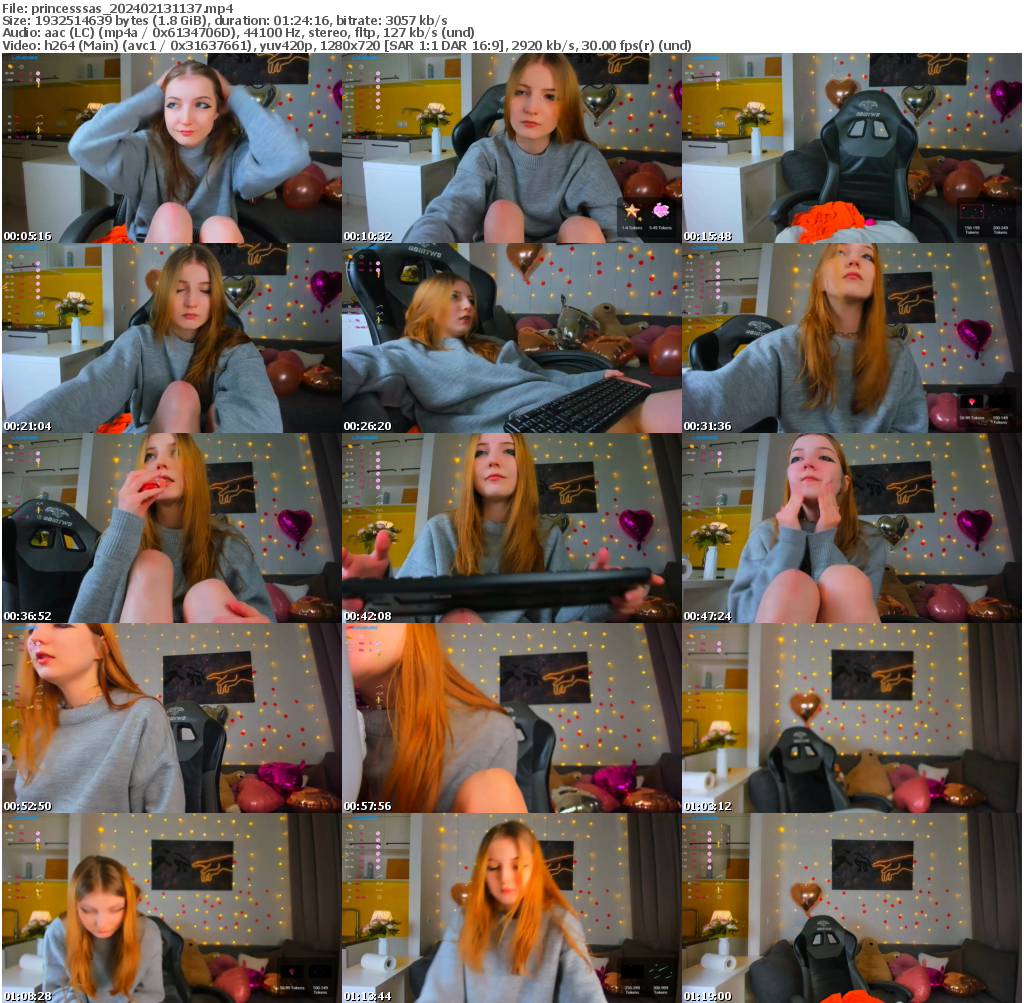 Preview thumb from princesssas on 2024-02-13 @ chaturbate