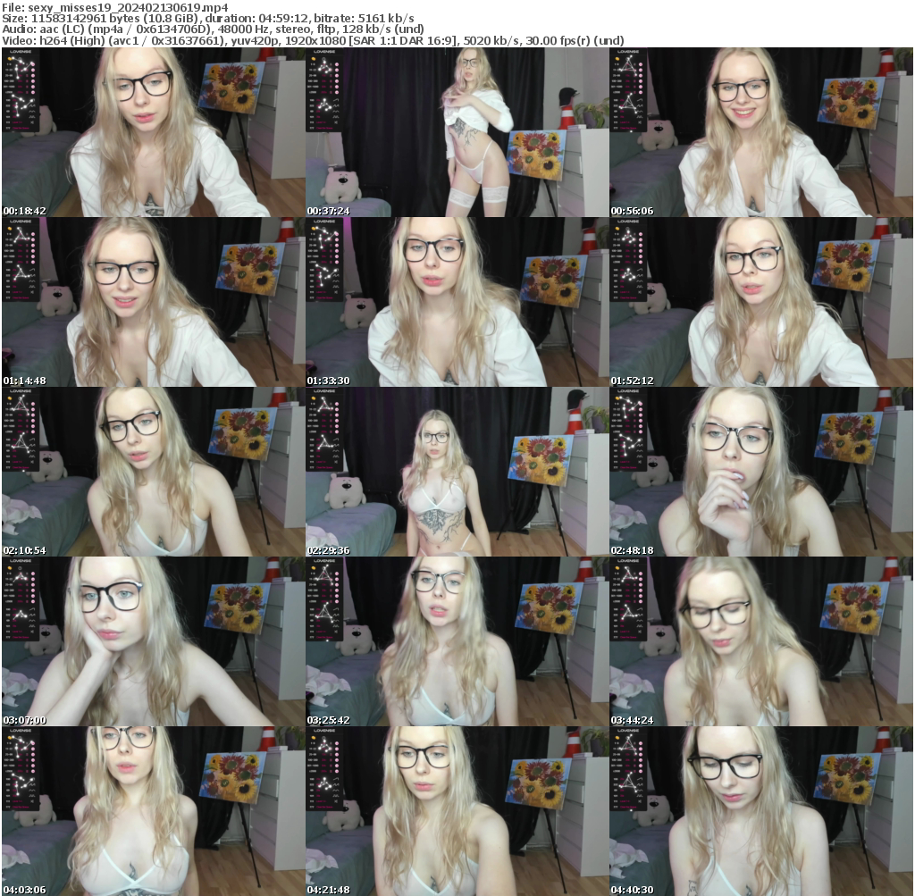 Preview thumb from sexy_misses19 on 2024-02-13 @ chaturbate