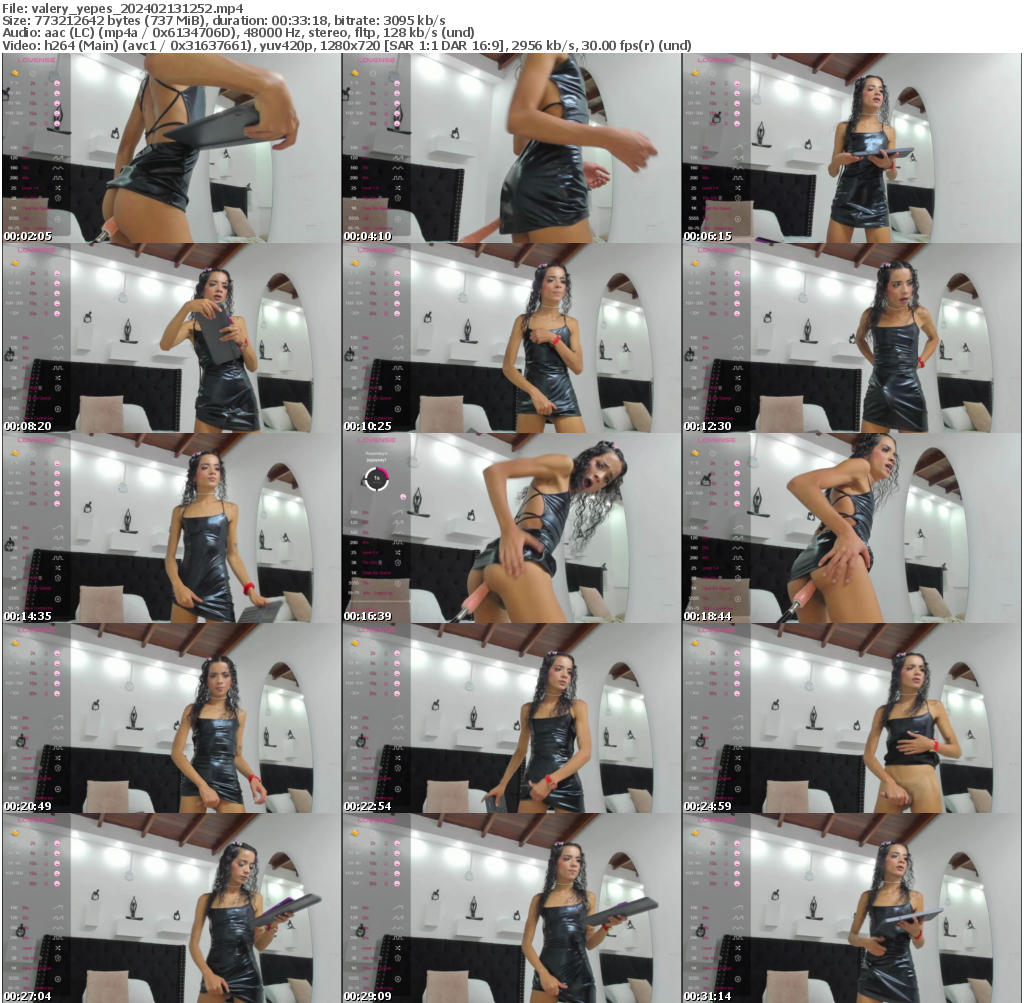 Preview thumb from valery_yepes on 2024-02-13 @ chaturbate